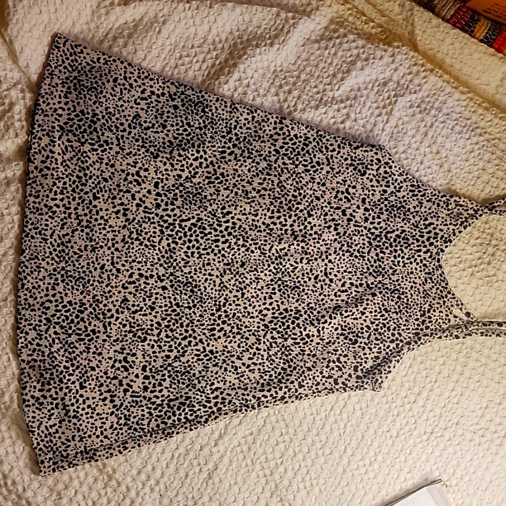 Zara kids animal print dress